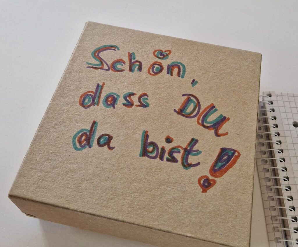„Schön, dass Du da bist“-Fragen zu Beginn der Lernstandsanalyse