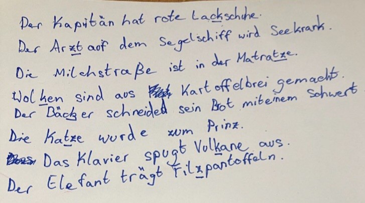 strategisches Regelwissen aufbauen - Regeln für tz und ck entdecken